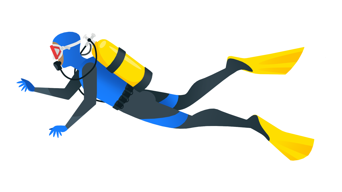 Human diver